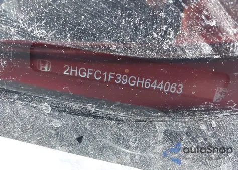 2016 Honda Civic Ex-T from USA, damaged, VIN 2HGFC1F39GH644063